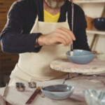 Cotton canvas professional bib-style full-body apron